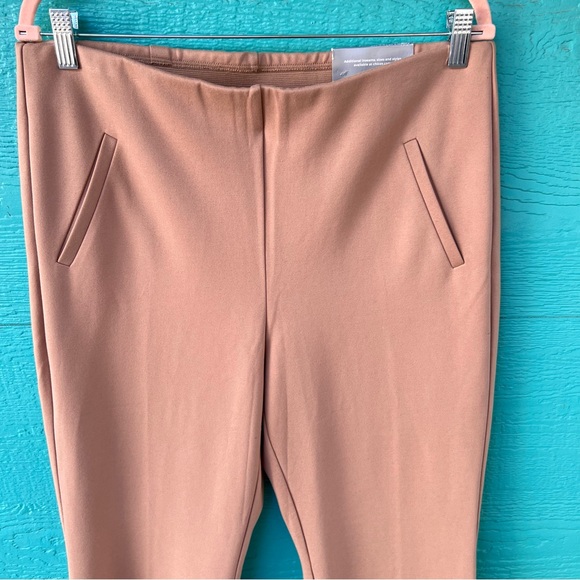 CHICO’S SO SLIMMING 360 BOOTCUT STRETCH PANTS TAN SIZE 12 NWT CHICOS SIZE 2 - Picture 3 of 6